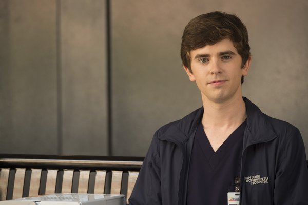 Freddie Highmore as Shaun Murphy in the Good Doctor. (C) 2017 Sony Pictures Television. All rights reserved