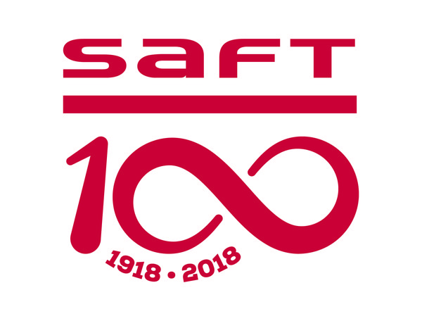 Saft 100 years logo
