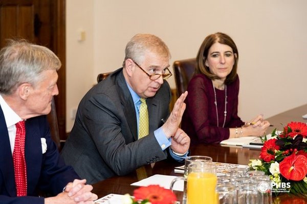 HRH, The Duke of York Visited to the UK Campus of Peking University HSBC Business School