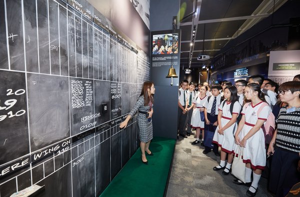 After the competition, over 100 students and guests visited the HKEX Museum of Finance in a guided tour to learn about the history and future opportunities of the financial services sector in Hong Kong.