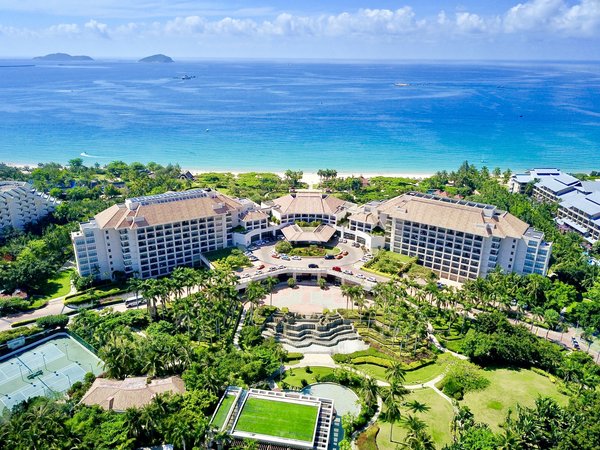Sanya Marriott Yalong Bay Resort & Spa Aerial View