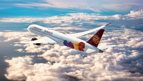 Chinese carrier Juneyao Airlines unveils livery design for Boeing 787 fleet