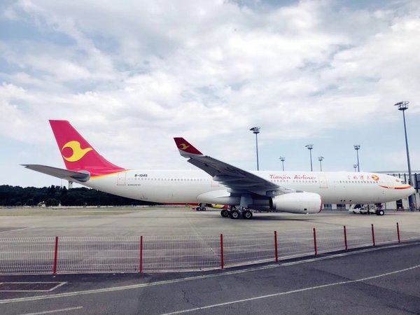 天津航空成功引进一架A330-300型飞机