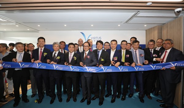 Dr Manson Fok, Chairman of Virtus Medical, Mr Samuel Poon, Chief Executive Officer of Virtus Medical, along with the Virtus Medical team hosted a ribbon cutting ceremony of Virtus Medical Tower.
