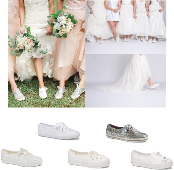 Keds x Kate Spade Bridal系列鞋款