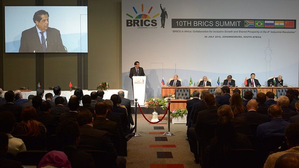 NDB President reports to the five BRICS leaders