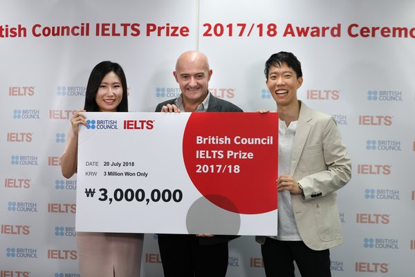 British Council IELTS Prize 2017/18 Korea winners