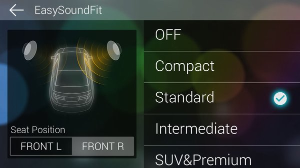 In-App Screen - Easy Sound Fit