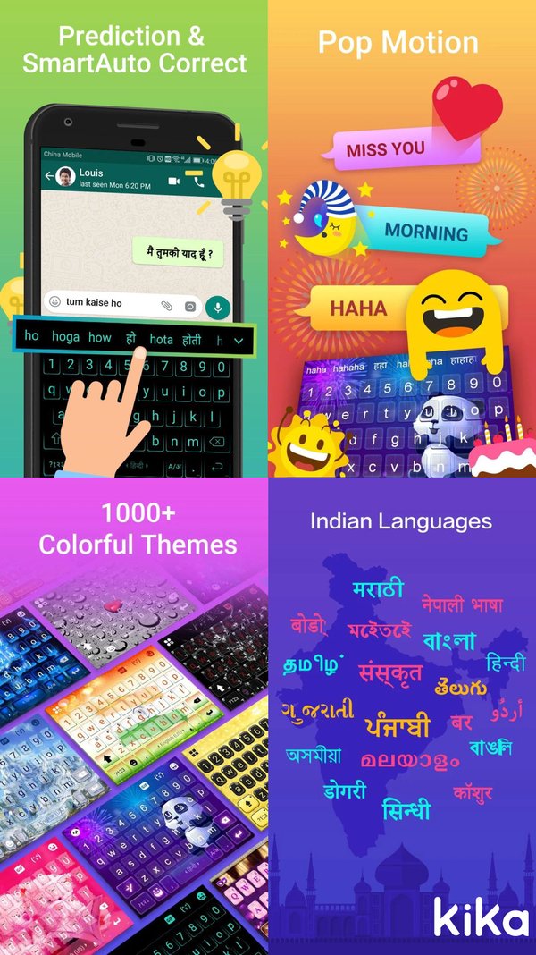 Kika Tech Launches Indian Keyboard for Android Devices