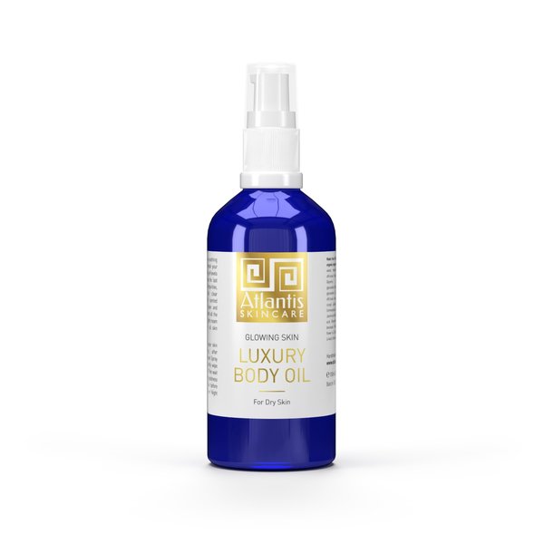 Glowing Skin Luxury Body Oil for Dry Skin by Atlantis Skincare