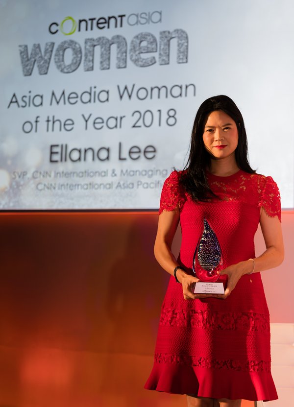 ContentAsia, 올해의 Asia Media Woman으로 CNN 일레이나 리 선정