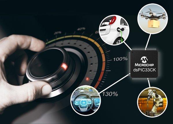 New Digital Signal Controller (DSC) accelerates DSP performance for time-critical control applications