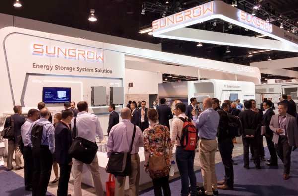 Sungrow Booth at SPI 2018