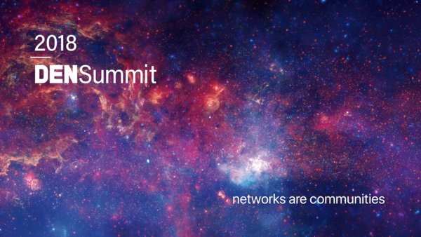 DEN Summit 2018: Networks are Communities on October 18 at the National Gallery, Singapore