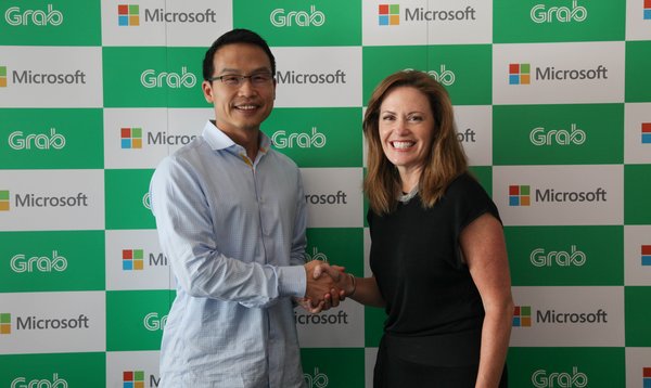 Grab與Microsoft建立戰略合作關係 推動東南亞數碼服務的創新和應用