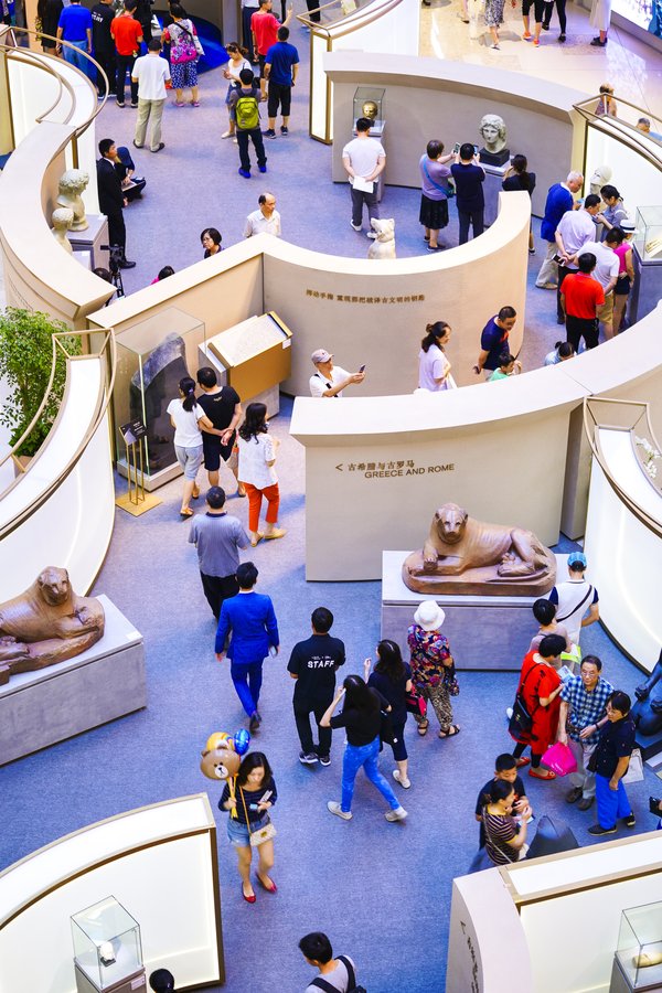 大英博物馆全球首家流动体验馆“亘古奥秘”于9月22日在上海LCM开业