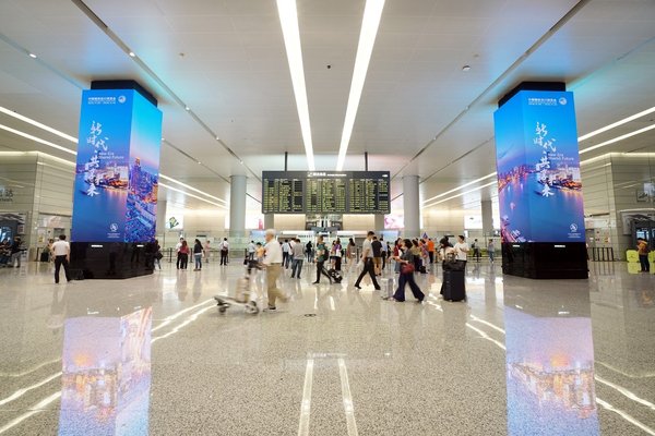 上海机场德高动量JCDECAUX呈现亚洲机场数码新标志