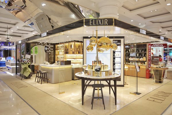 ELIXIR怡丽丝尔品牌店入驻北京市百货大楼