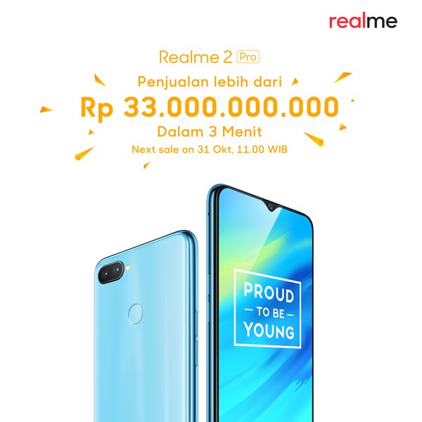 Realme 2 Pro Sold out in First sale