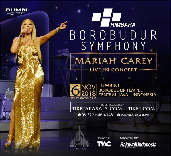 Mariah Carey to Perform at Indonesia's Magnificent Temple