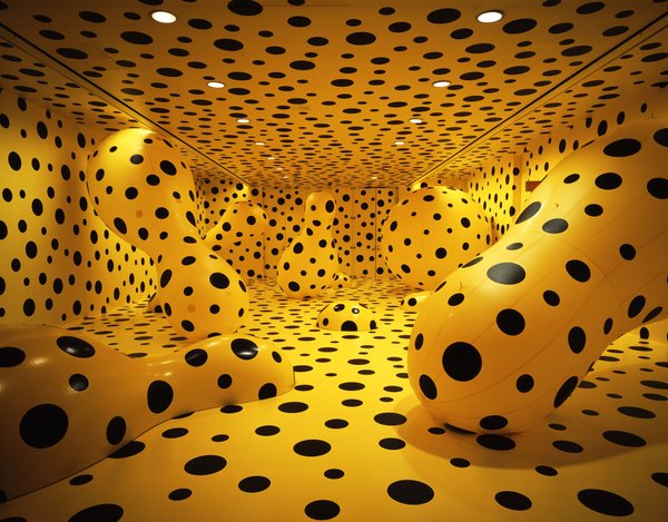 [Authentic] Yayoi Kusama Dots Obsession - Day 2008 Mixed media Dimensions variable Installation View: "JAPAN! CULTURE + HYPER CULTURE" at The Kennedy Center, Washington D.C. Courtesy: YAYOI KUSAMA FOUNDATION -- YAYOI KUSAMA