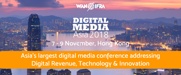 Digital Media Asia 2018 organized by WAN-IFRA