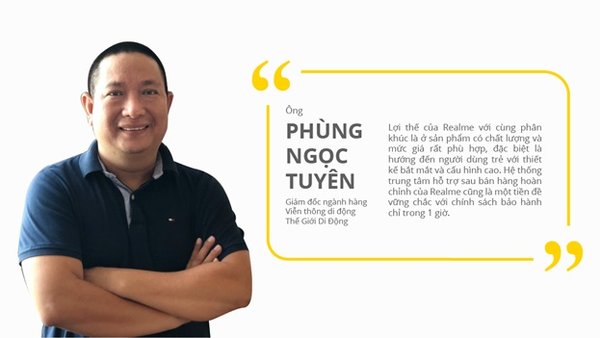 Thế Giới Di Động xác nhận kỷ lục của Realme Việt Nam