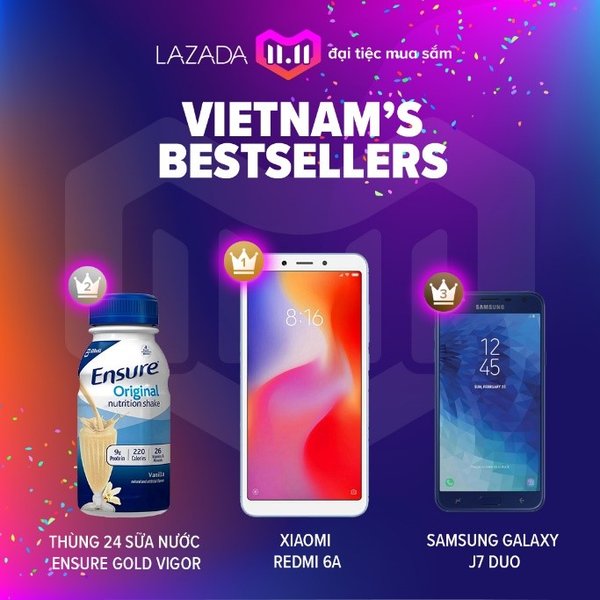 Vietnam’s Bestsellers for Lazada 11.11 Shopping Festival