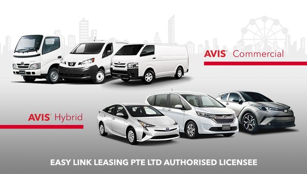 Avis Offering Commercial Vehicle Rental and Hybrid Car Lease in Singapore
