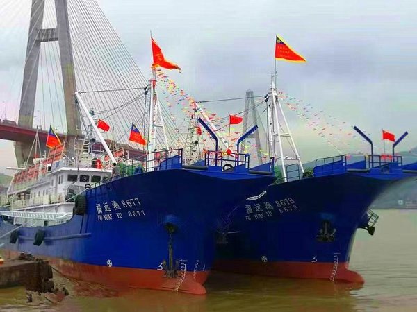 平潭海洋宣布第二批3艘新渔船出海