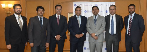 NEEV fund India and Blue Planet Environmental Solutions (from left to right): Ashwin Suresh (SBICapitalMarketsLtd.), Jai Shah (SBI Capital Markets Ltd.), Akshay Panth (SBI Capital Markets Ltd.), Manav Bansal (SBI Capital Markets Ltd.), Prashant Singh (founder and CEO, Blue Planet Environmental Solution India Pvt. Ltd.), Madhujeet Chimni (founder and chairman, Blue Planet Environmental Solution India Pvt. Ltd.), and Bharadwaj Chivukula (founder, Blue Planet Environmental Solution India Pvt.).
