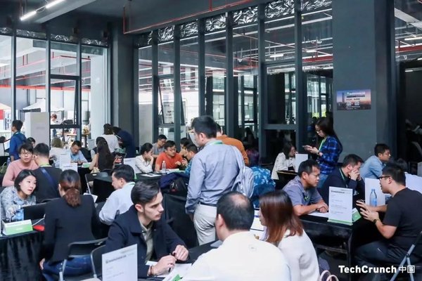 TechCrunch2018国际创新峰会深圳站十分之约现场