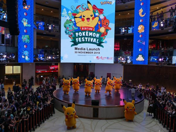 Pokemon fever hits Resorts World Genting at Malaysia's First Ever Pokemon Festival