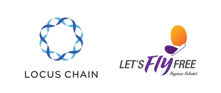 Locus Chain Foundation and Let’s Fly Free Logo