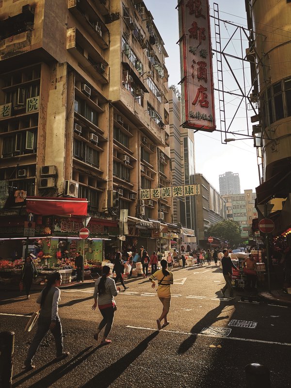 Honorの世界初48メガピクセル-リアカメラで撮影した香港（撮影：チェン ヤナン氏）
