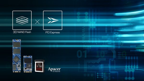 Apacer launched the world’s fastest memory card, CFexpress, the latest addition to high-speed 3D NAND PCIe SSD product line.