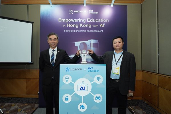 UBTECH partners with HKT Education to boost the development of AI education in Hong Kong