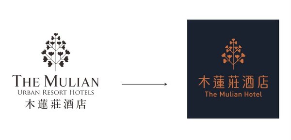木莲庄酒店品牌LOGO演变历程