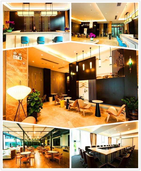 锦江都城三亚湾酒店-大堂、餐厅、会议室