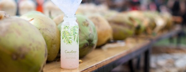 FRESH FROM THE COCONUT- ORGANIC COCONUT WATER