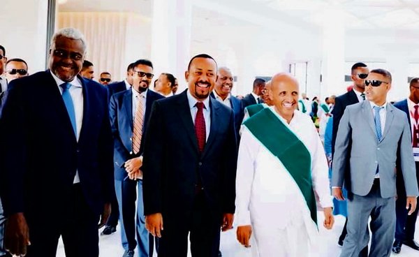 埃塞俄比亚总理阿比参观酒店