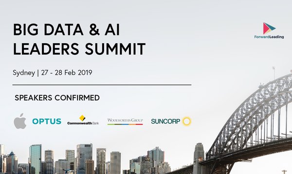 Big Data & AI Leaders Summit Sydney 2019 Announces Speaker Line-up