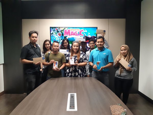 Gamelord awards Mobile Game ‘Monster Magic’ Winners with RM10,000 worth of prizes.