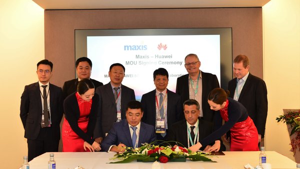 Maxis and Huawei Sign MoU on 5G Acceleration Program