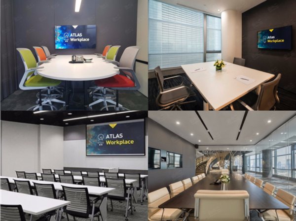 ATLAS 寰图根据客户不同需求提供多种规格、功能的会议室