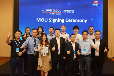 HUAWEI CLOUD at the Singapore Summit signs MoU