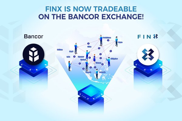 Decentralized Banking with FINX at Bancor Exchange