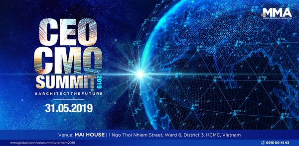 CEO-CMO Summit Vietnam 2019 will take place on May 31