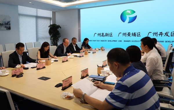 TUV莱茵集团CEO拜访广州开发区政府，推动粤港澳大湾区高新技术产业发展