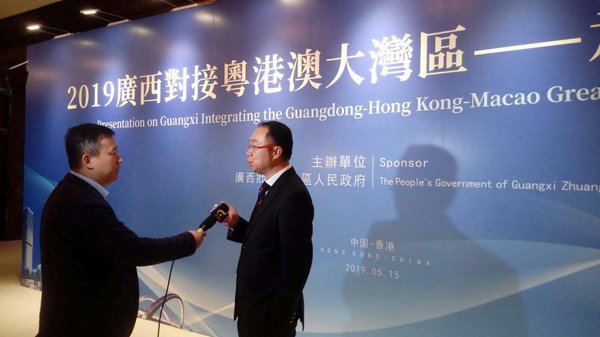 香港国际经贸合作协会副主席，协丰集团主席潘家穰先生接受媒体采访